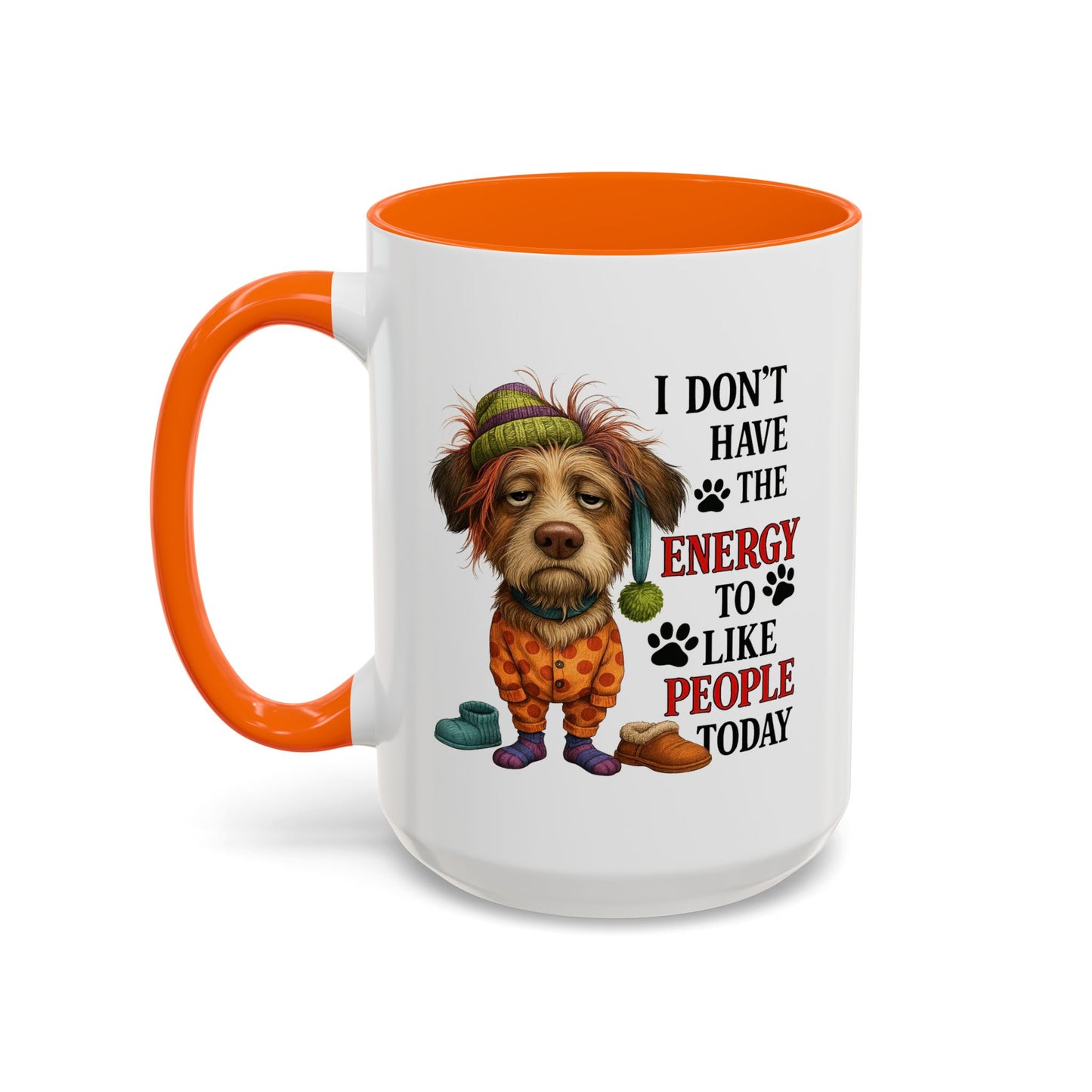 Animal Mug - I Don't Have The Energy