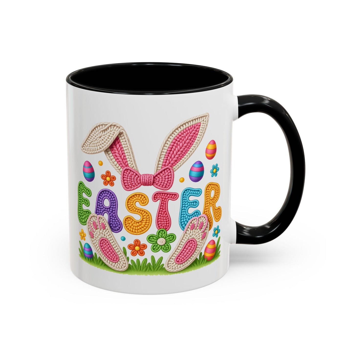 Easter Mug - Yarn Easter Bunny