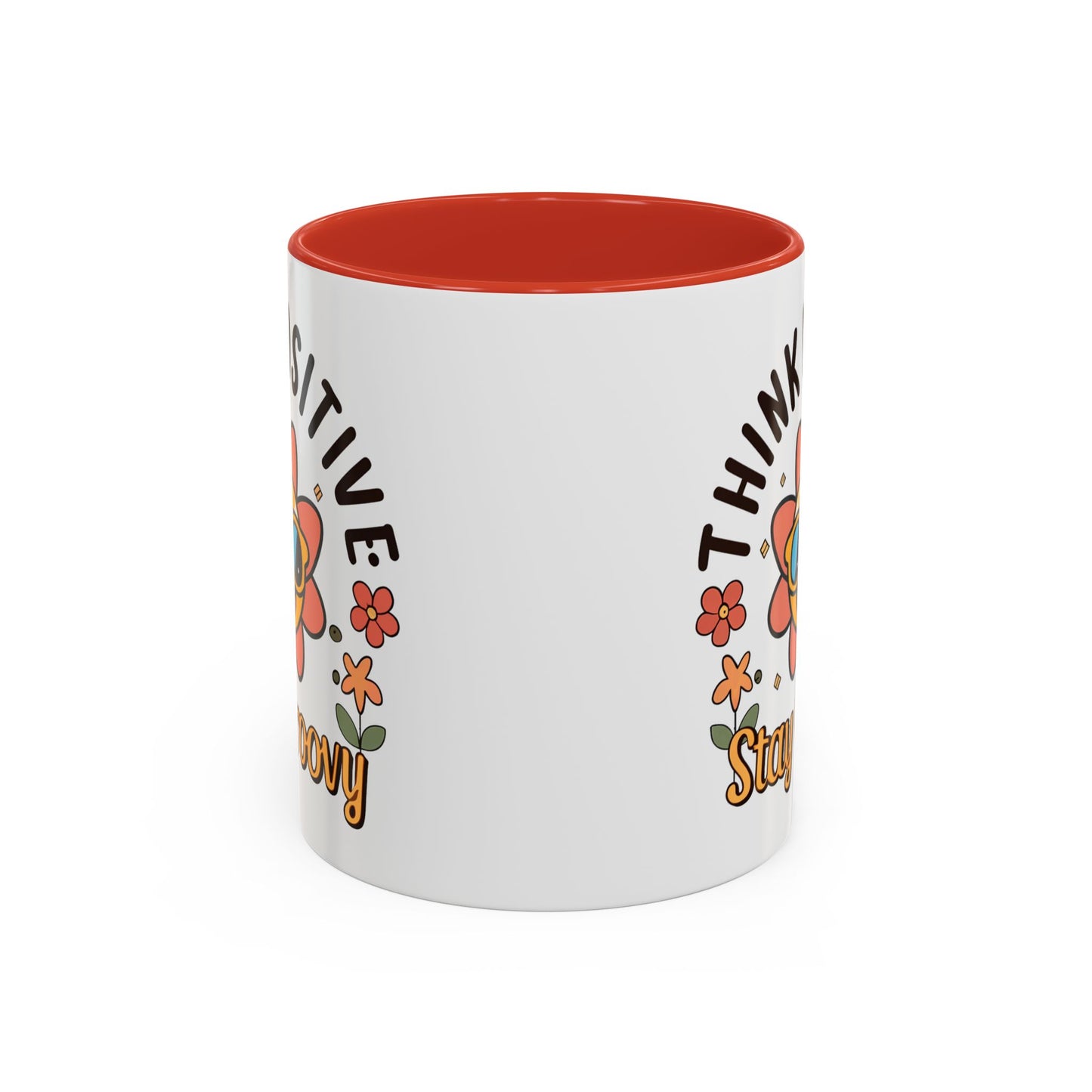Wellness Mug - Think Positive Stay Groovy