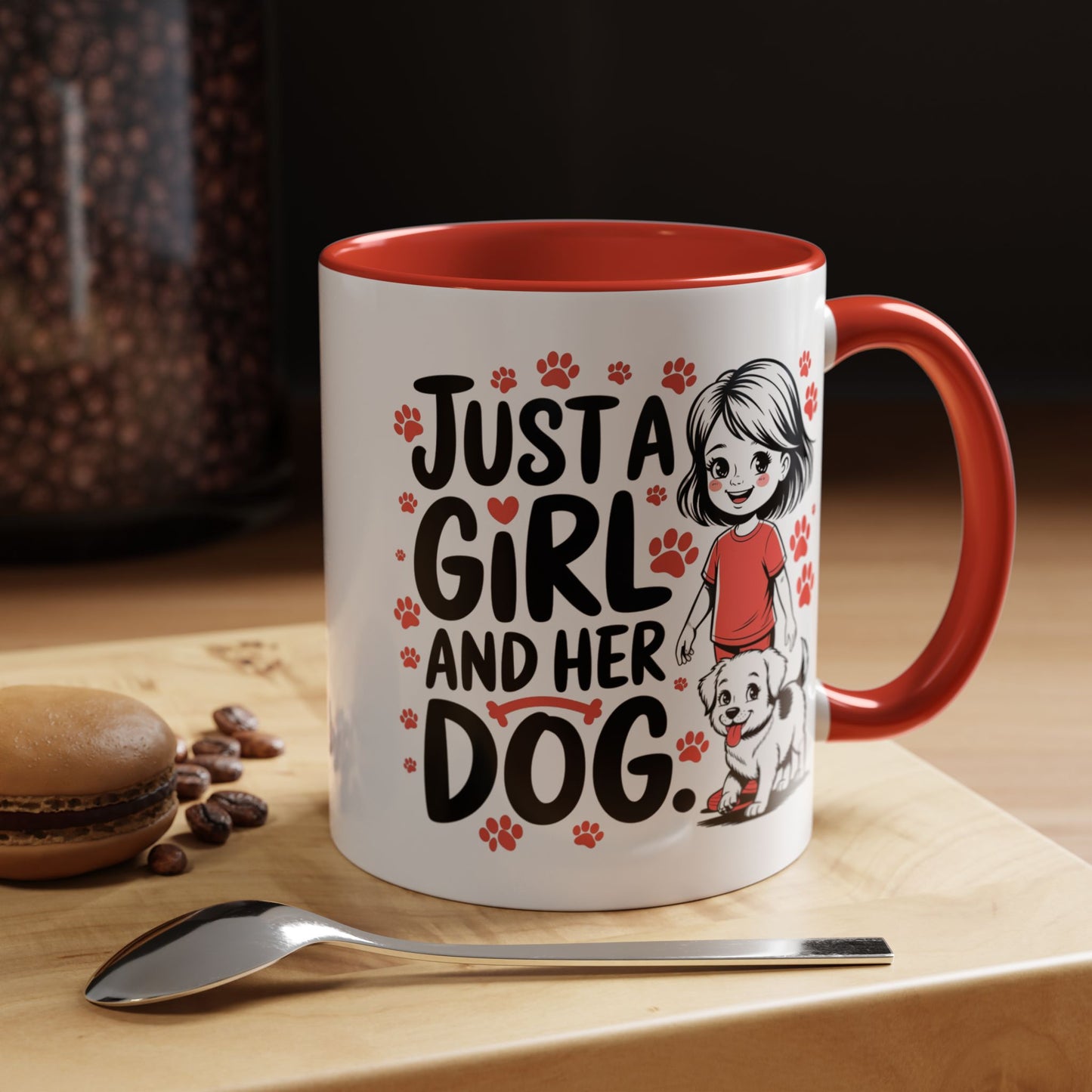 Animal Mug - Just a Girl and Her Dog