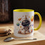 Birthday Mug - Happy Birthday Astronaut, Cake & Balloon