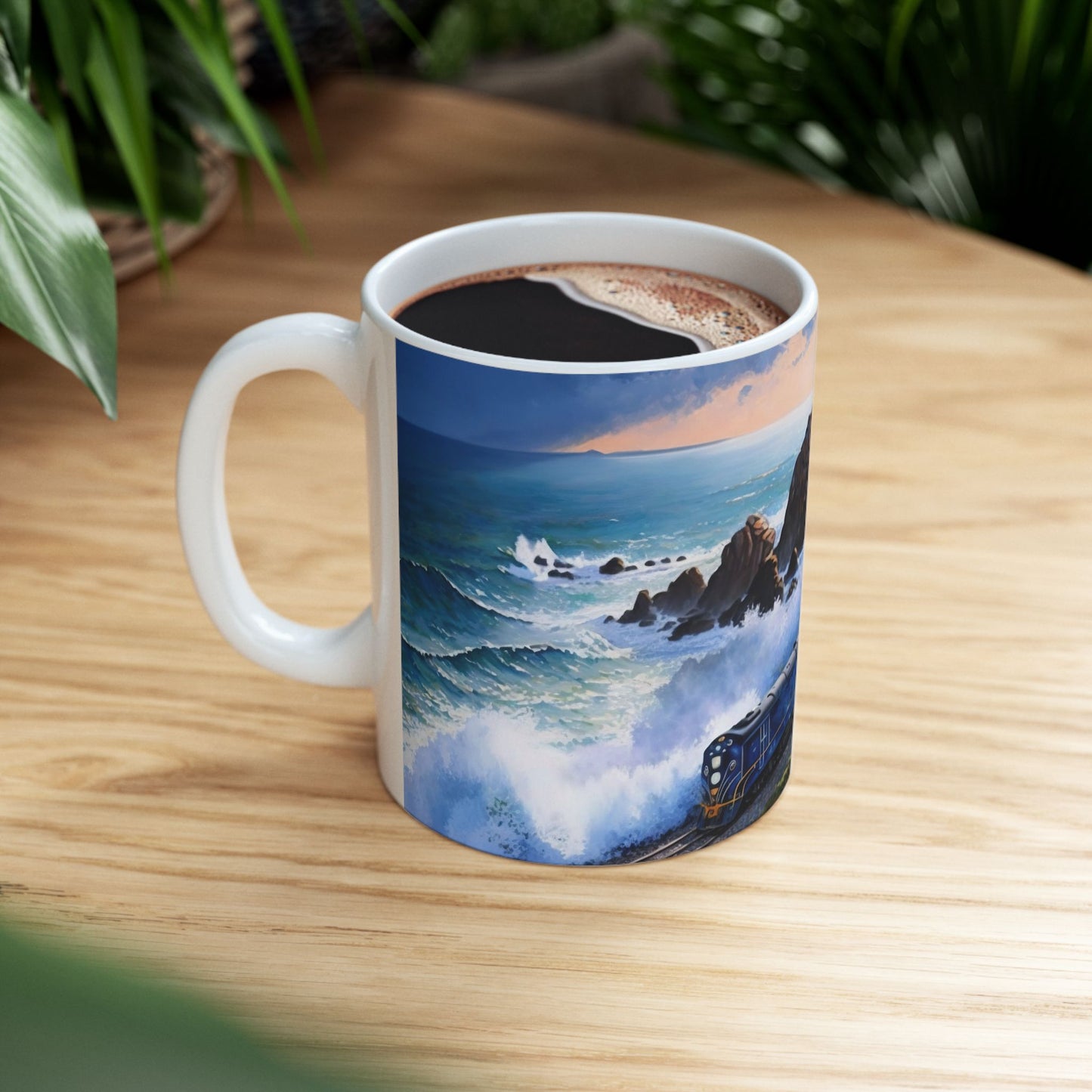 Adventure Mug - Train Journey 4