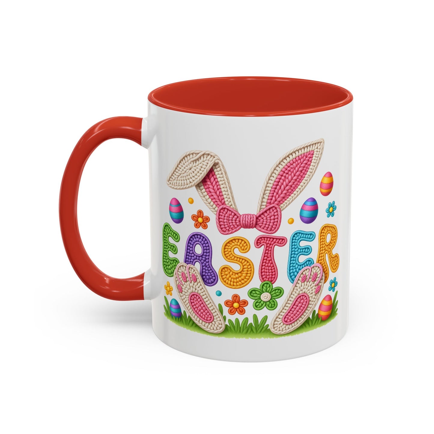 Easter Mug - Yarn Easter Bunny