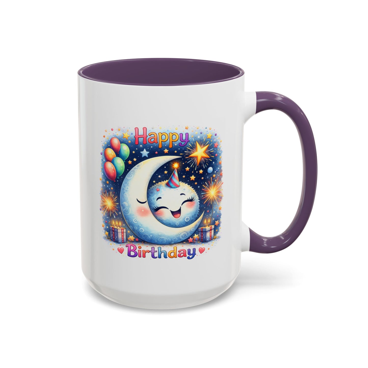 Birthday Mug - Moon and Stars