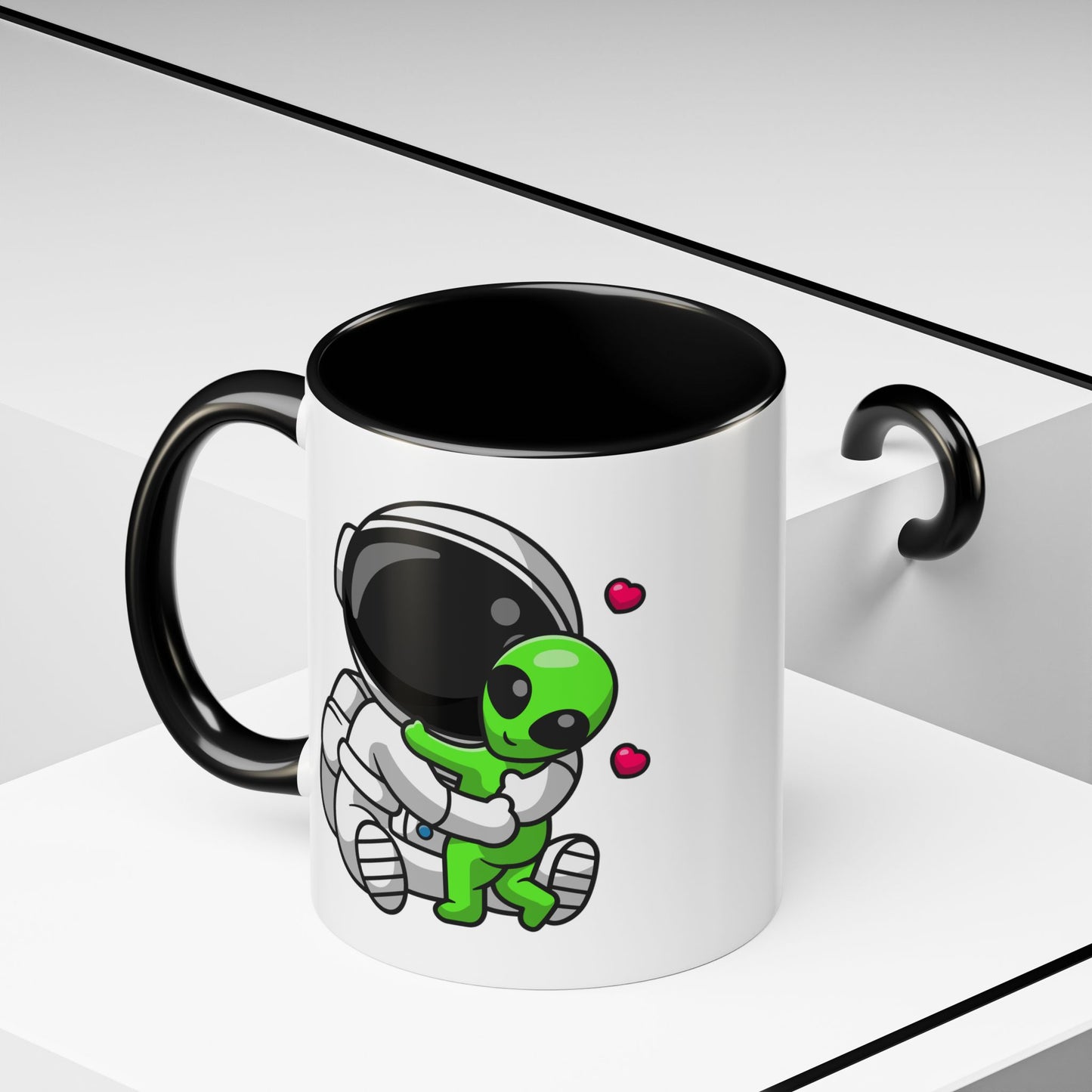 Alien Mug - Astronaut Hug Alien
