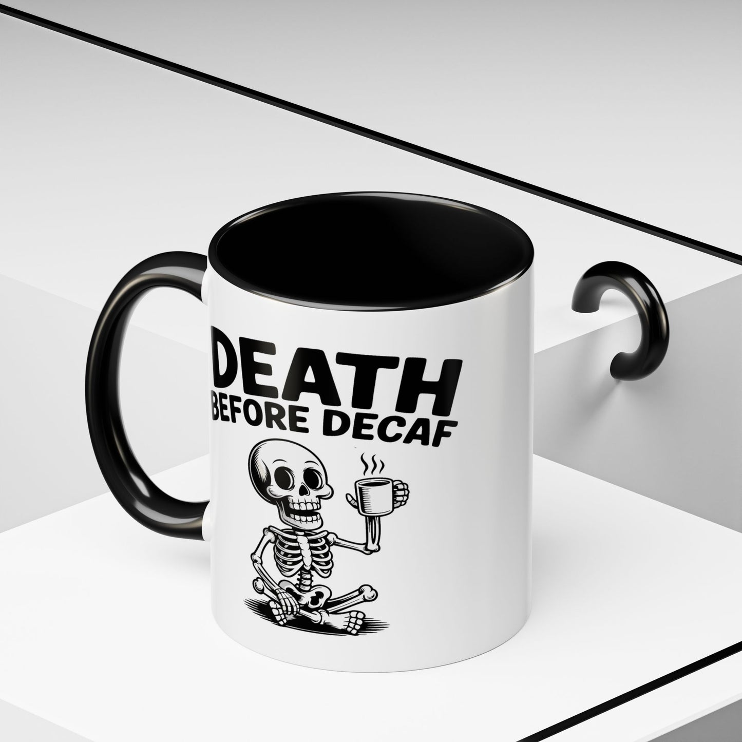 Humor Mug - Death Before Decaf