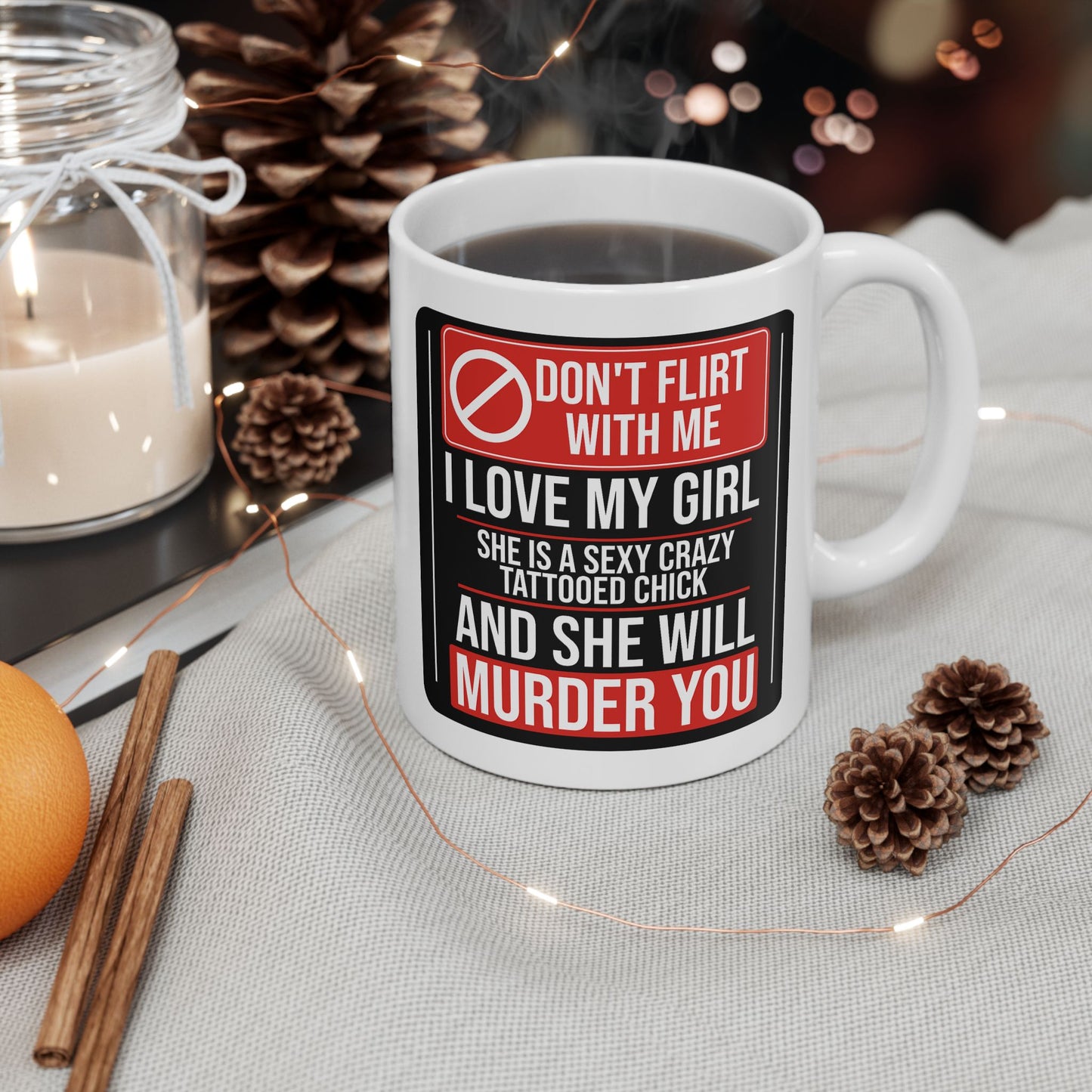 Adult Mug - Don't Flirt With Me