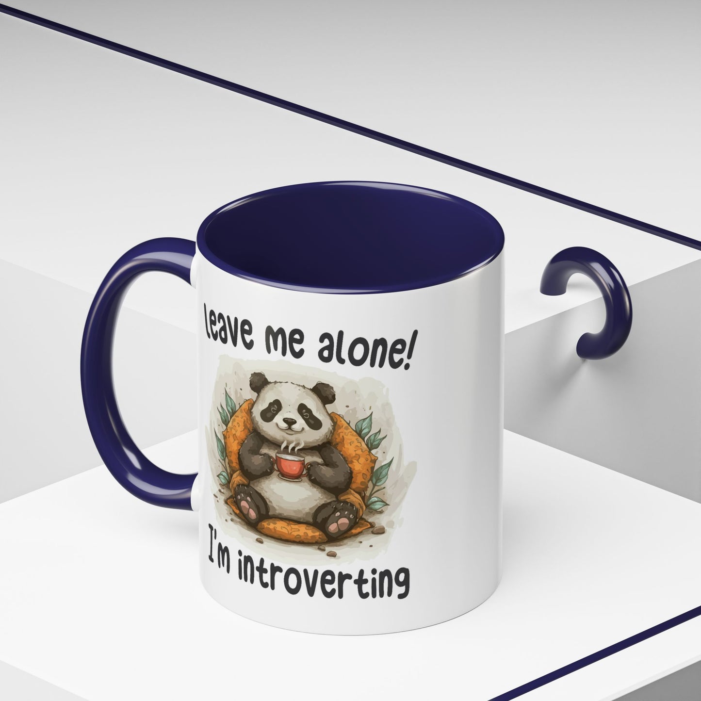 Humor Mug - Leave Me Alone I'm Introverting