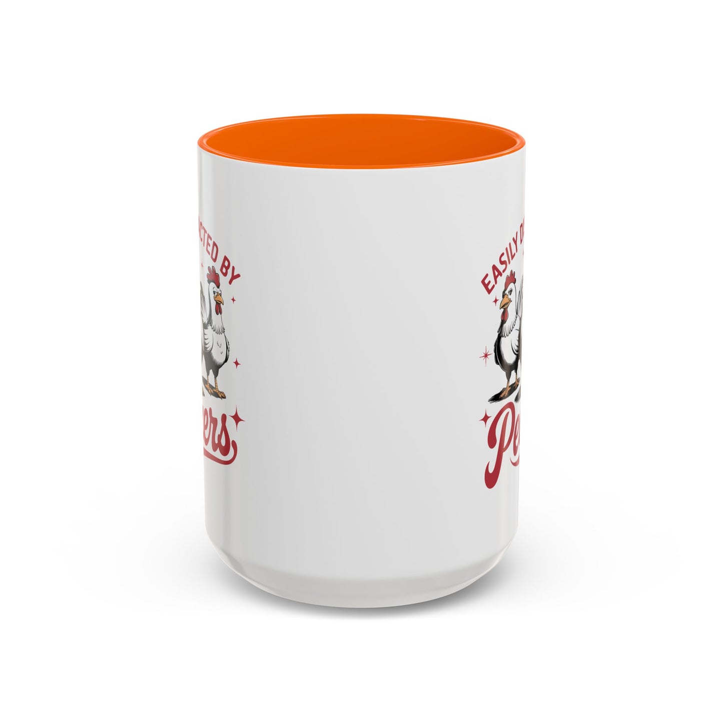 Humor Mug - Easily Distracted By Peckers
