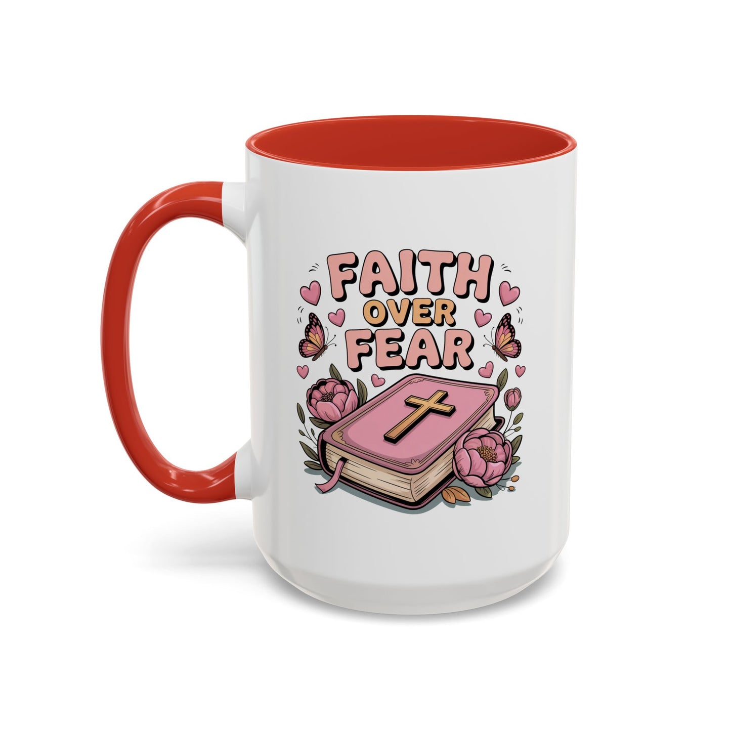 Religious Mug - Faith Over Fear