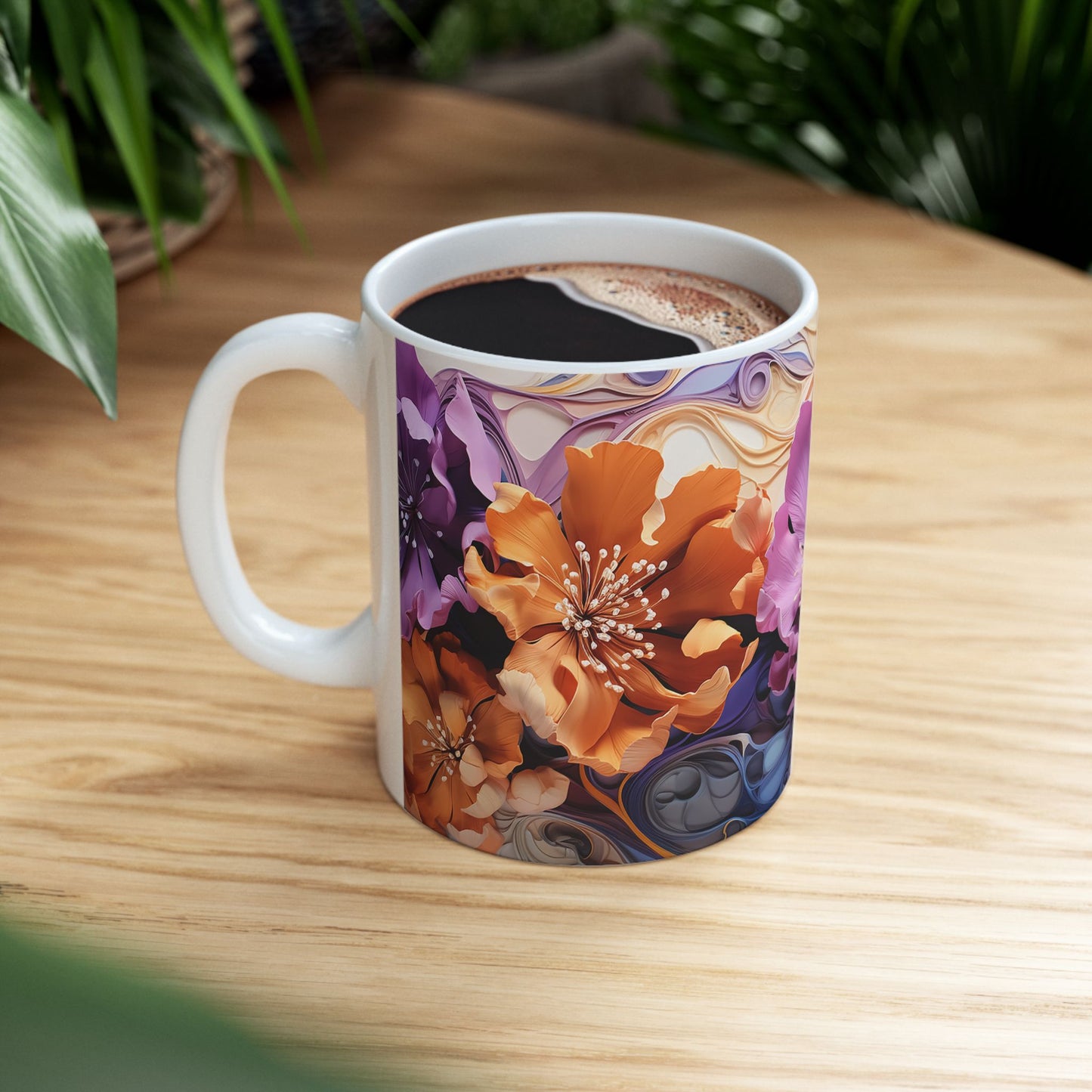 Artistic Mug - Flower Bouquet 3