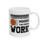 Motivation Mug - Teamwork Makes The Dream Work Basketball
