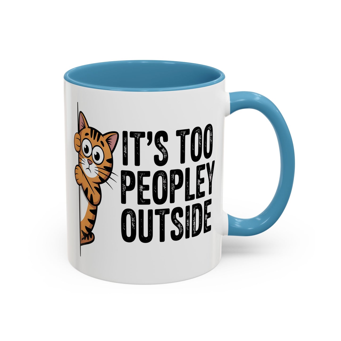 Animal Mug - It's Too Peopley Outside