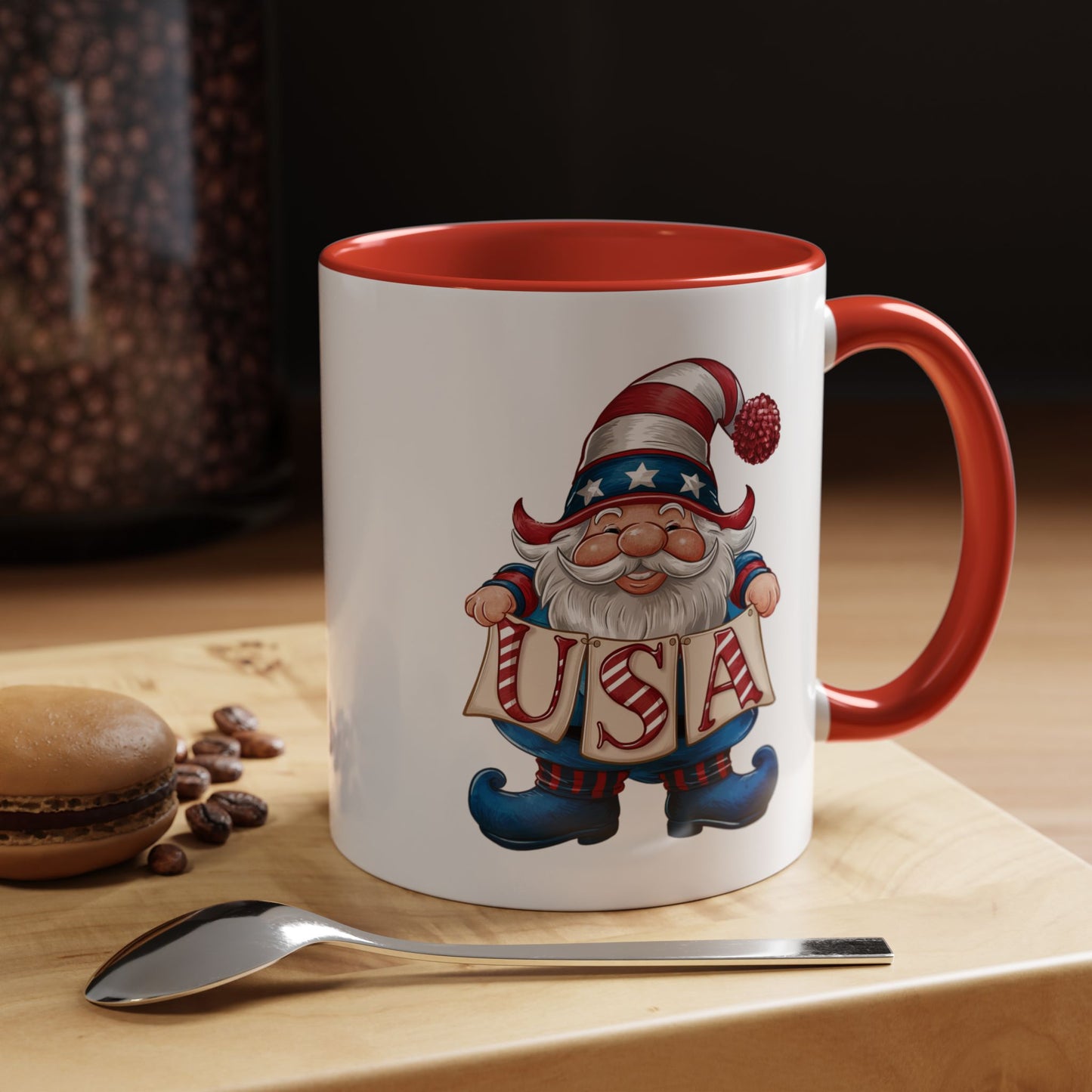 4th of July Mug - American Gnome 24