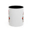 Christmas Mug - Merry Christmas White & Green Text Gnome Snow