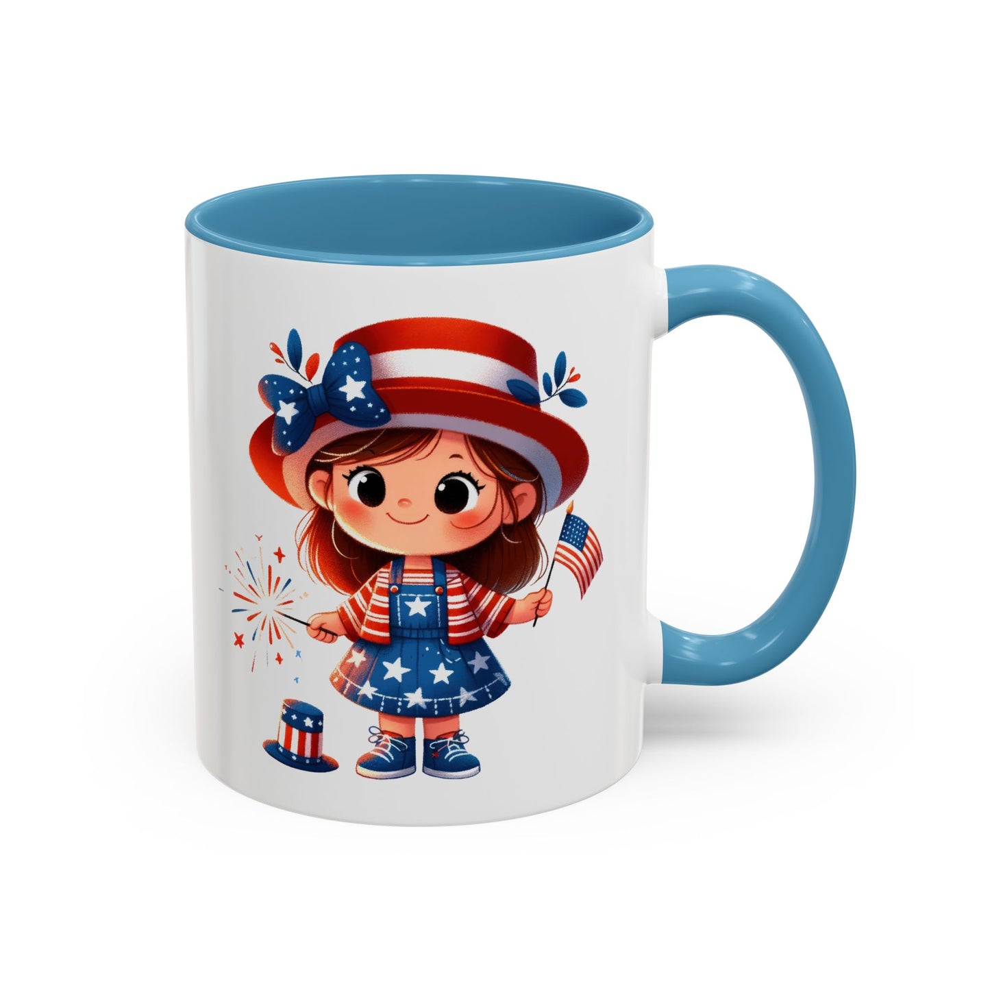 4th of July - American Girl Flag