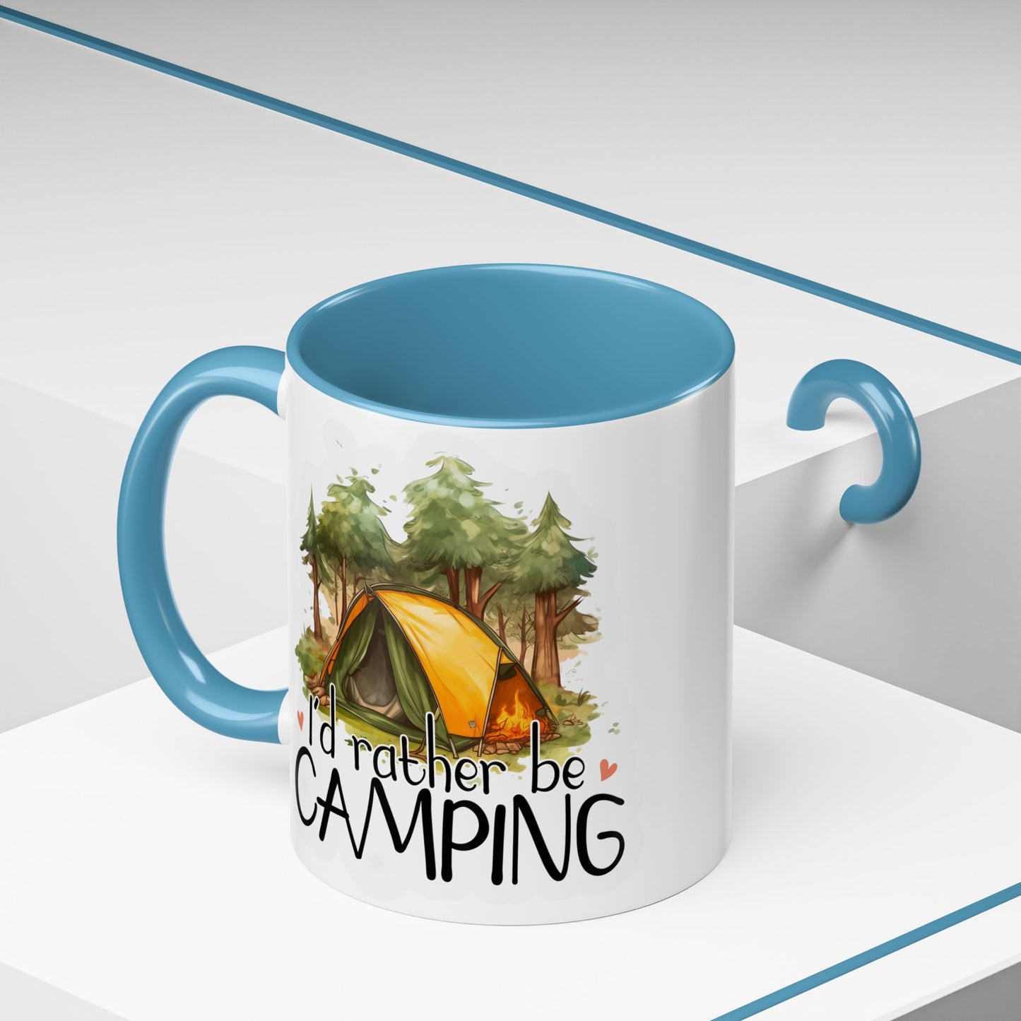 Adventure Mug - I'd Rather Be Camping Tent