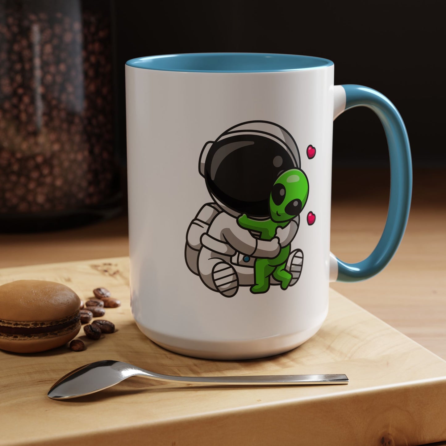 Alien Mug - Astronaut Hug Alien