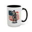 4th of July Mug - American Soldier Flag