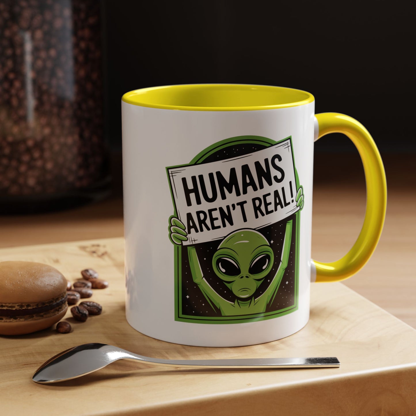 Alien Mug - Humans Aren't Real