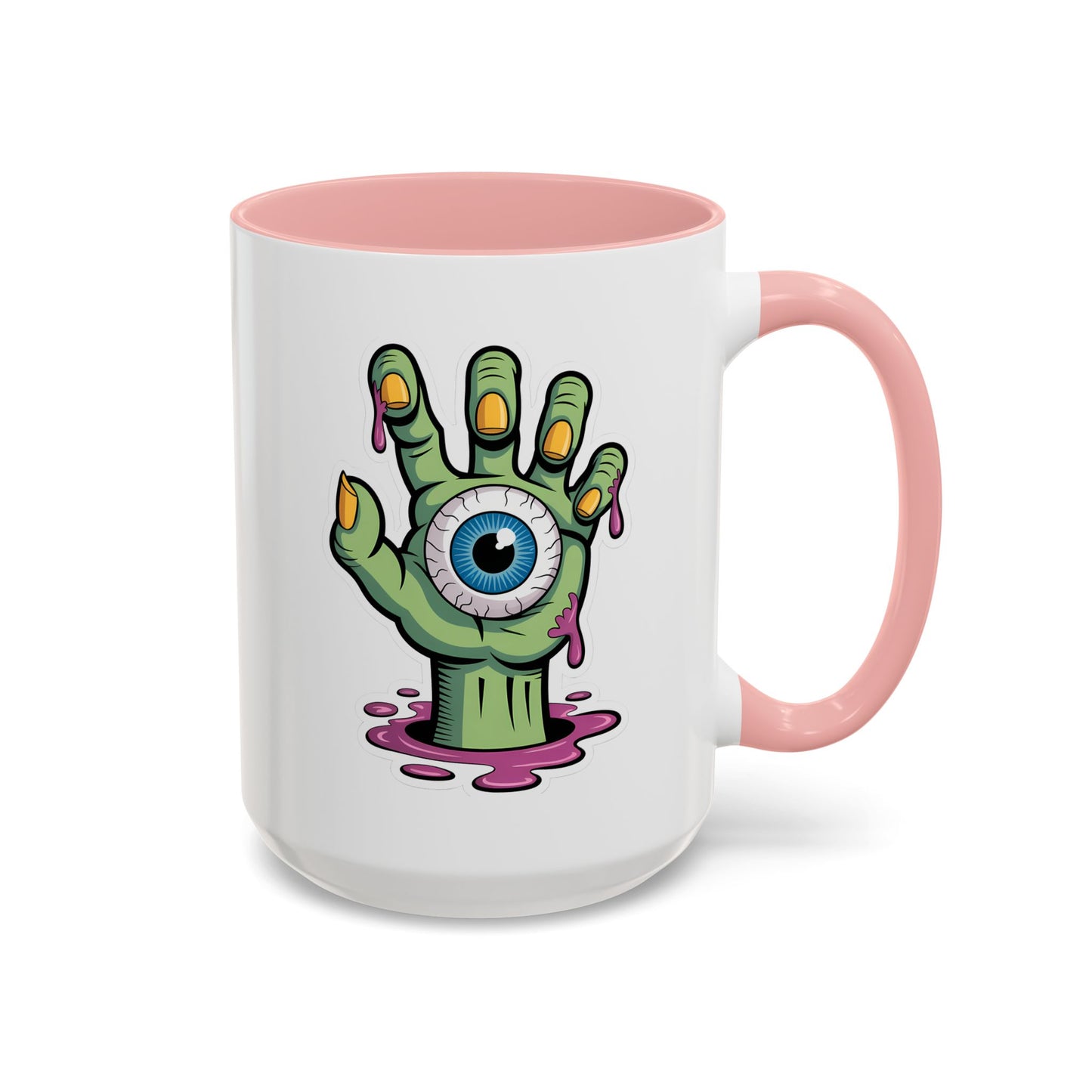 Halloween Mug - Eye Ball Hand