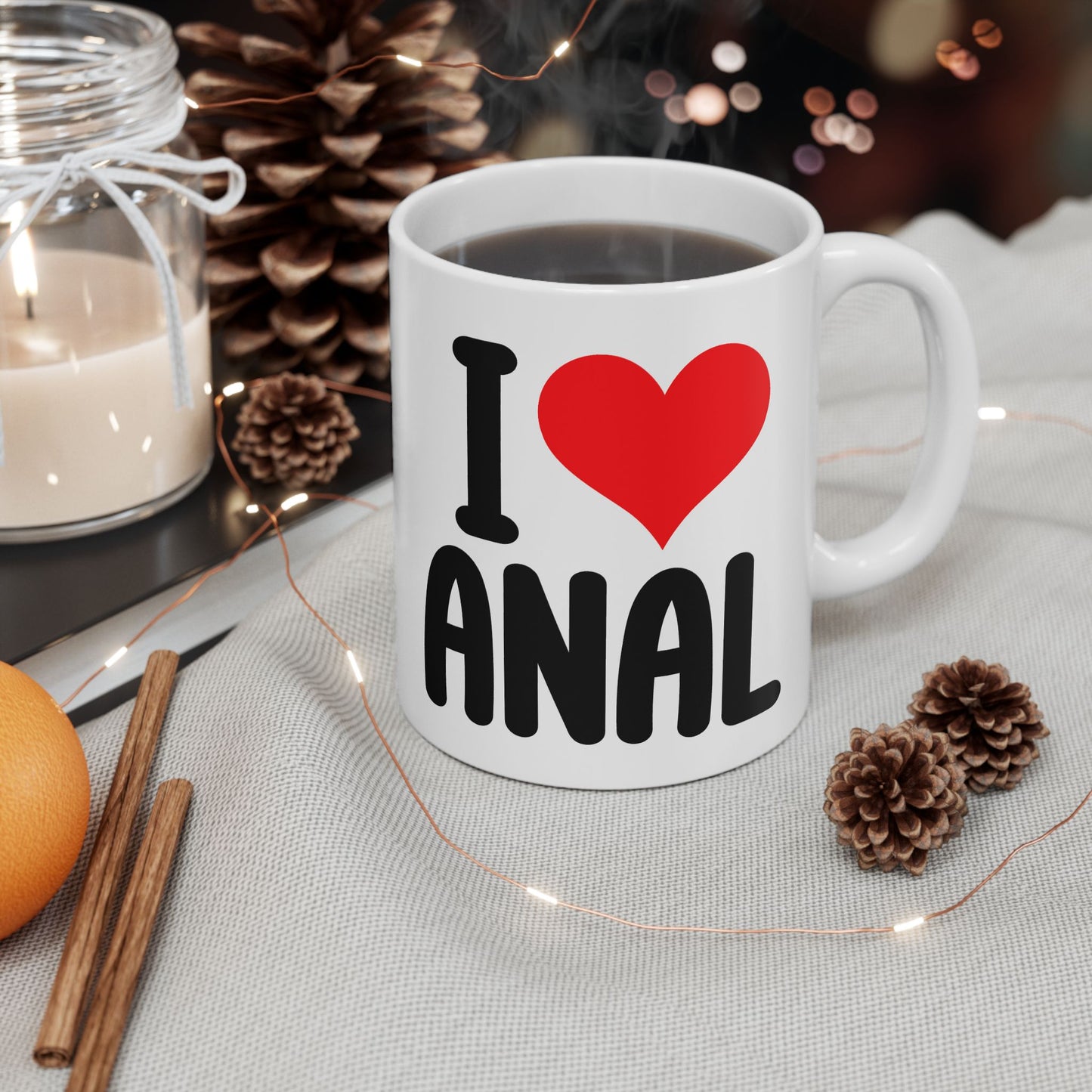 Adult Mug - I Love Anal