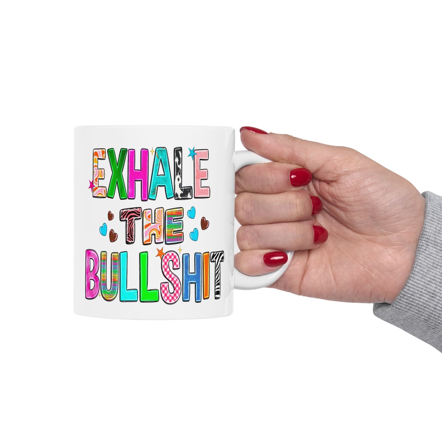 Adult Mug - Exhale The Bullshit