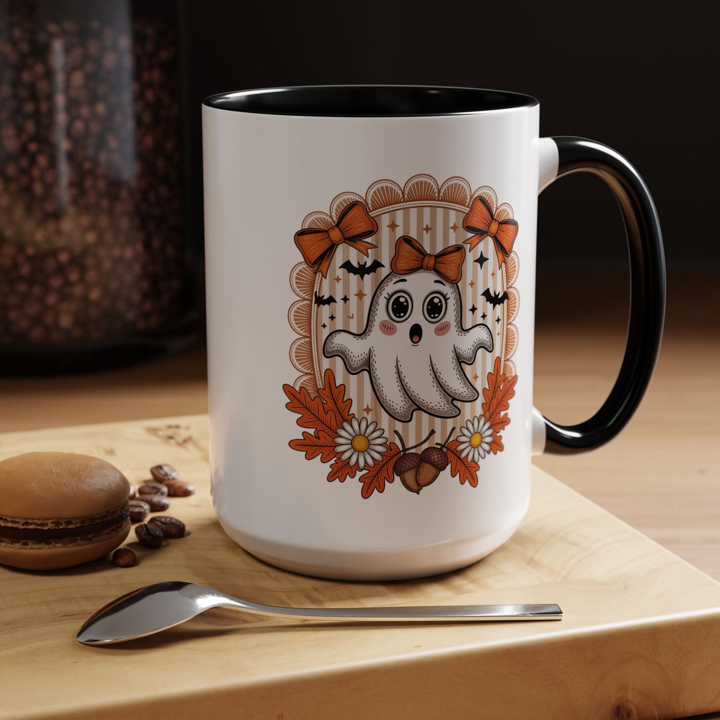 Halloween Mug - Floating Girl Ghost