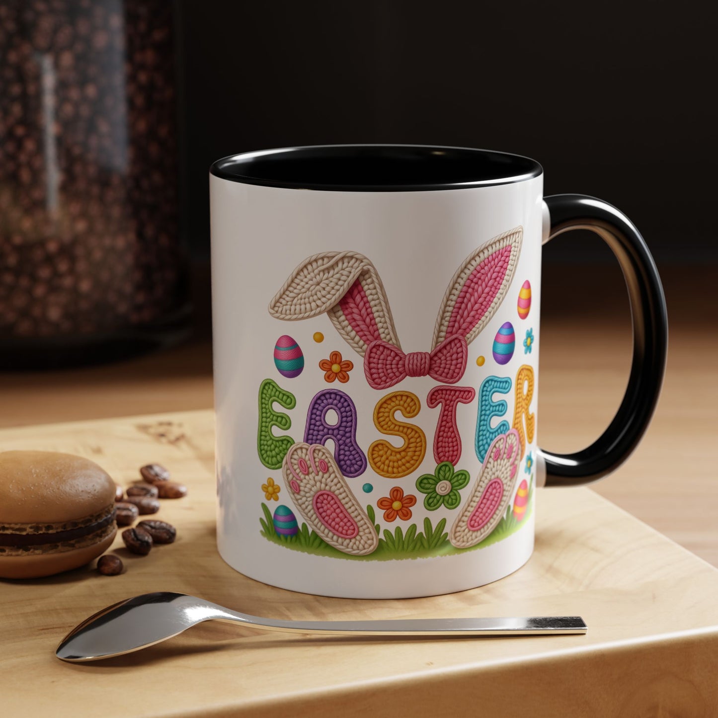 Easter Mug - Yarn Easter Bunny