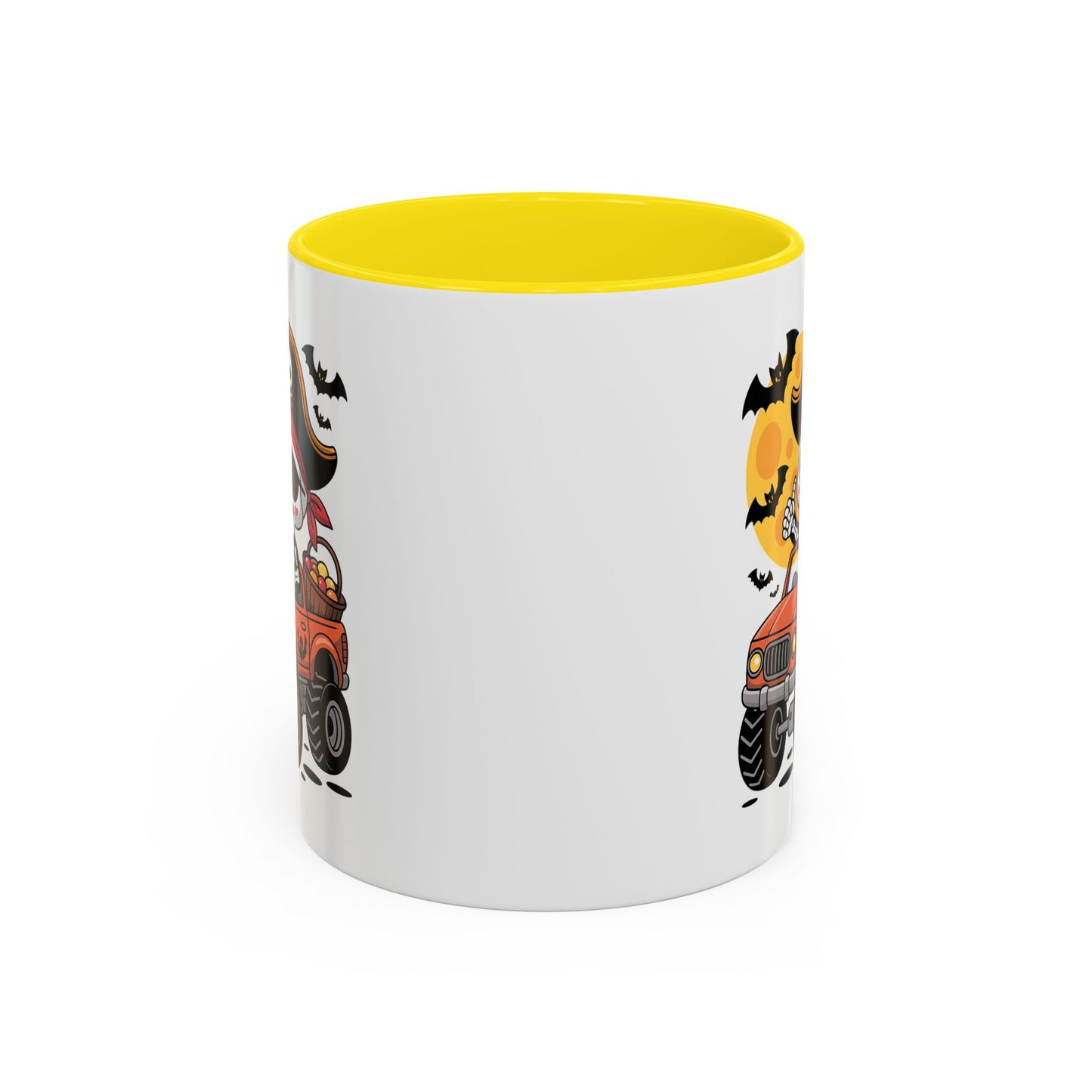 Halloween Mug - Driving Skeleton Pirate