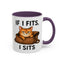 Animal Mug - If I Fits I Sits