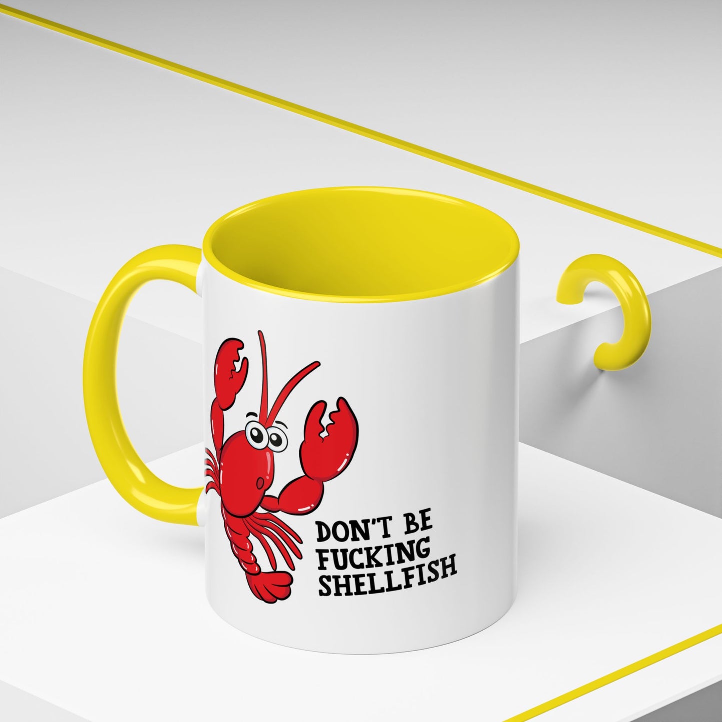 Adult Mug - Don't Be Fucking Shellfish