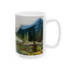 Artistic Mug - Felted Mountains