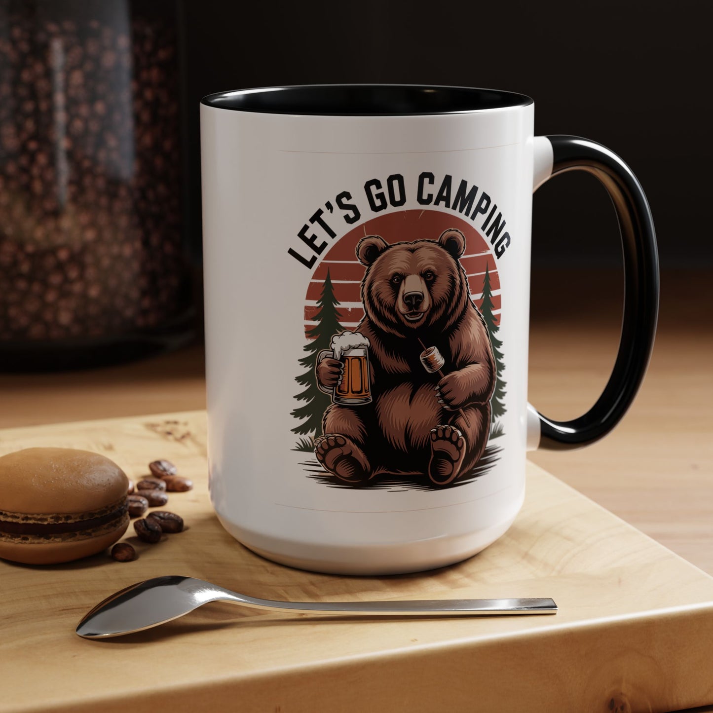 Adventure Mug - Let's Go Camping Bear