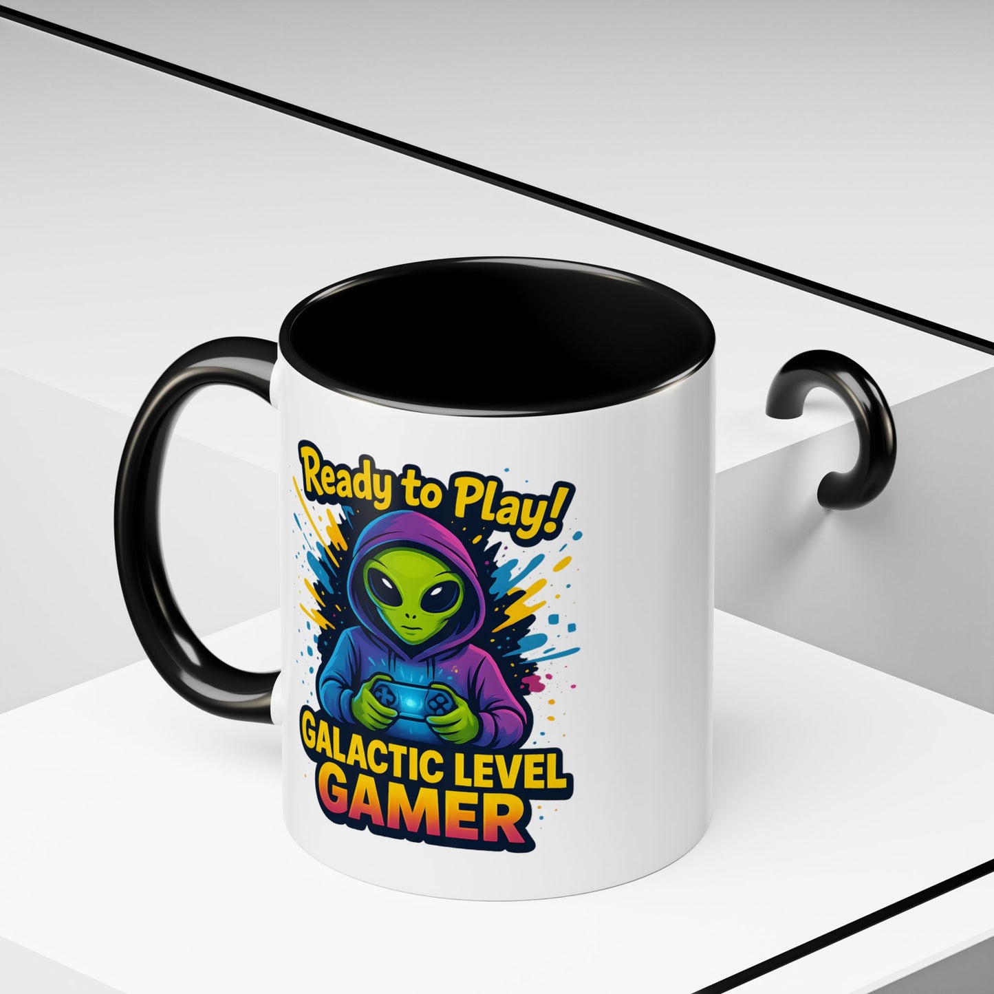 Alien Mug - Galactic Level Gamer
