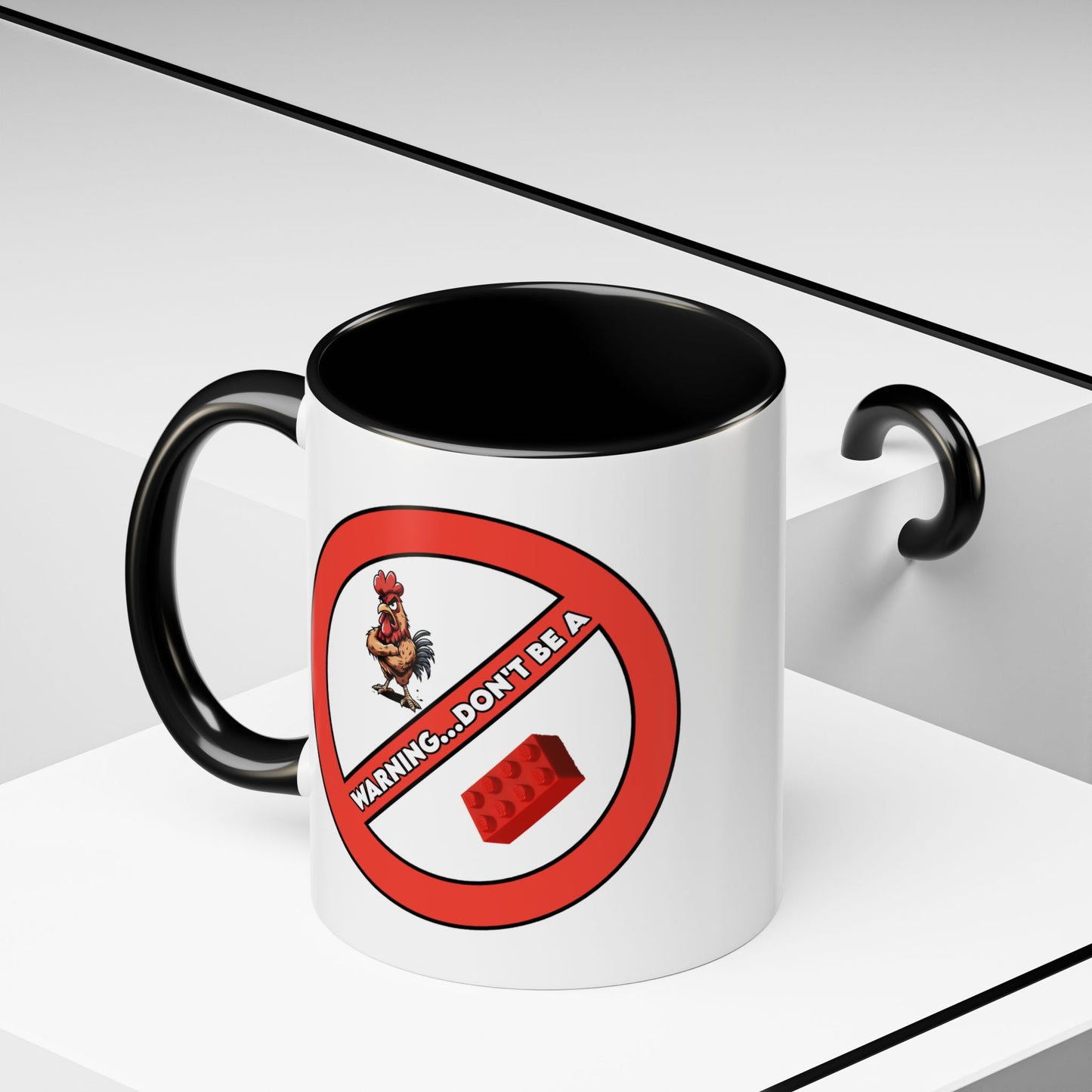 Adult Mug - Warning Don't Be A Cock Blocker