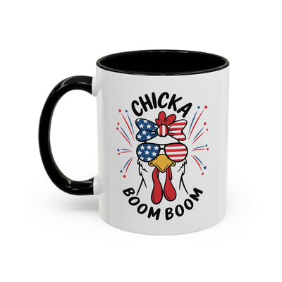 4th of July Mug - Chicka Boom Boom Patriotic