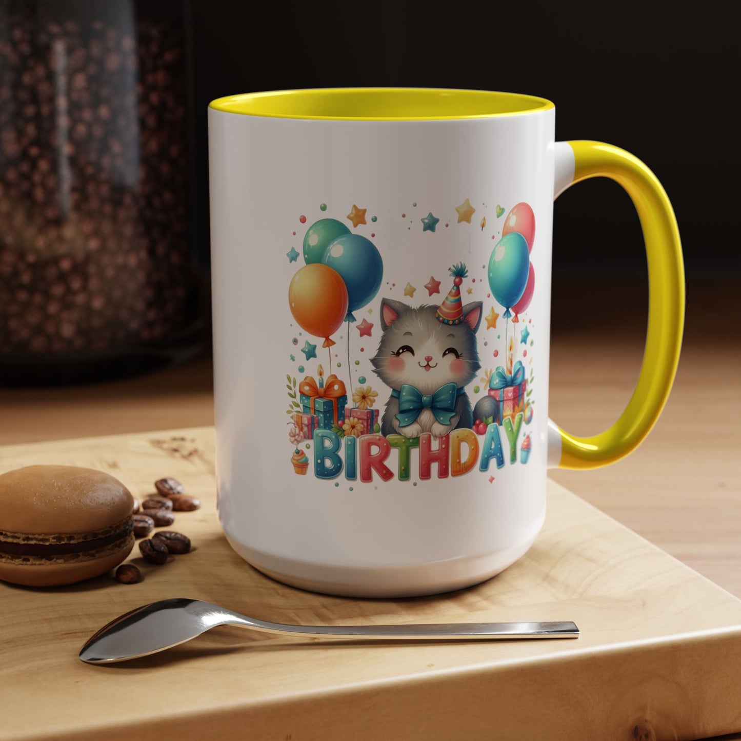 Birthday Mug - Birthday Kitty