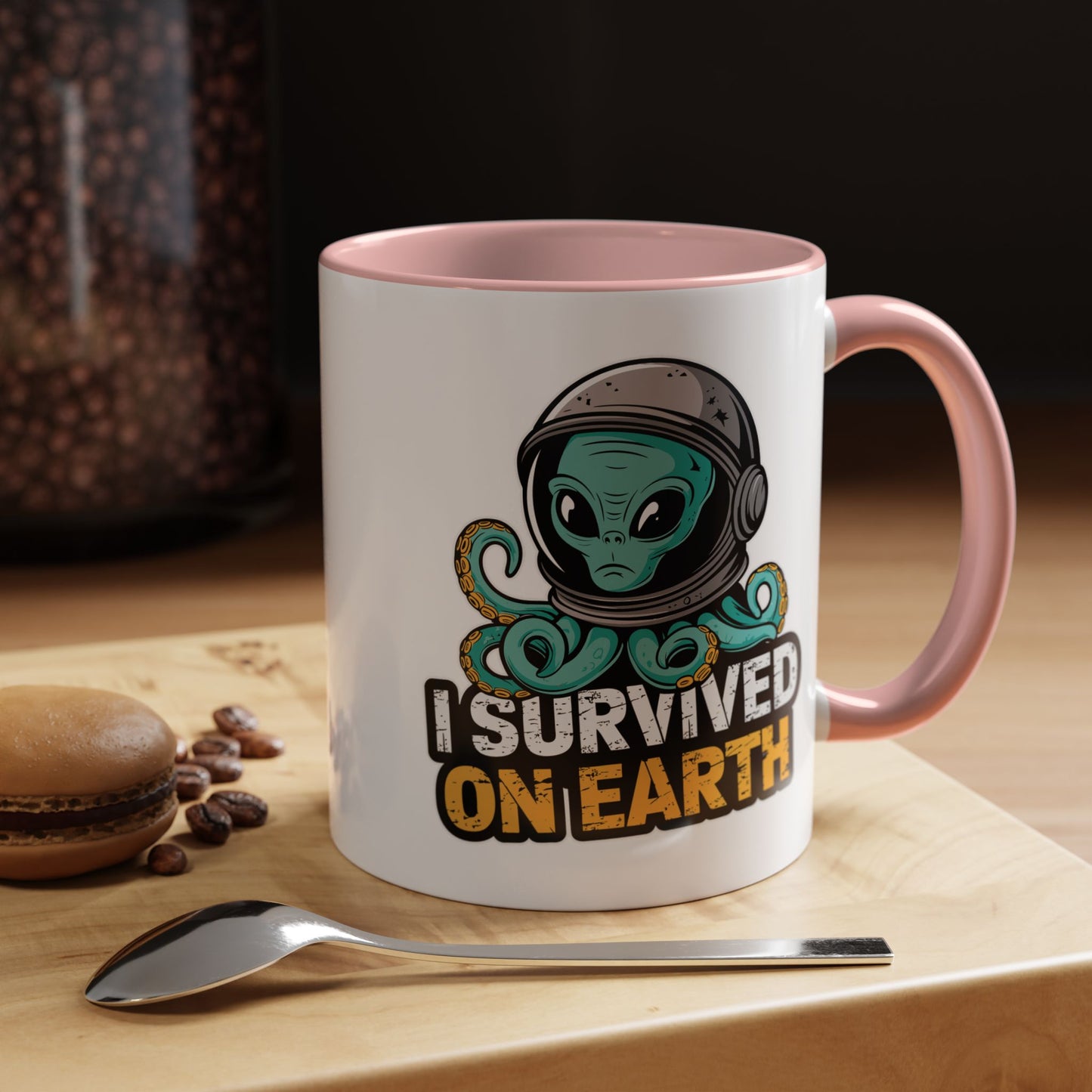 Alien Mug - I Survived On Earth