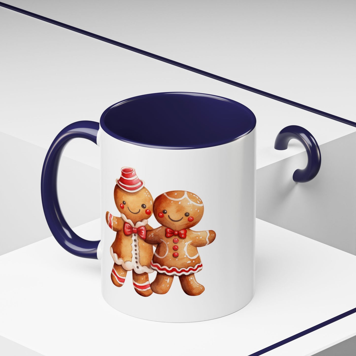 Christmas Mug - Gingerbread Man Boy & Girl