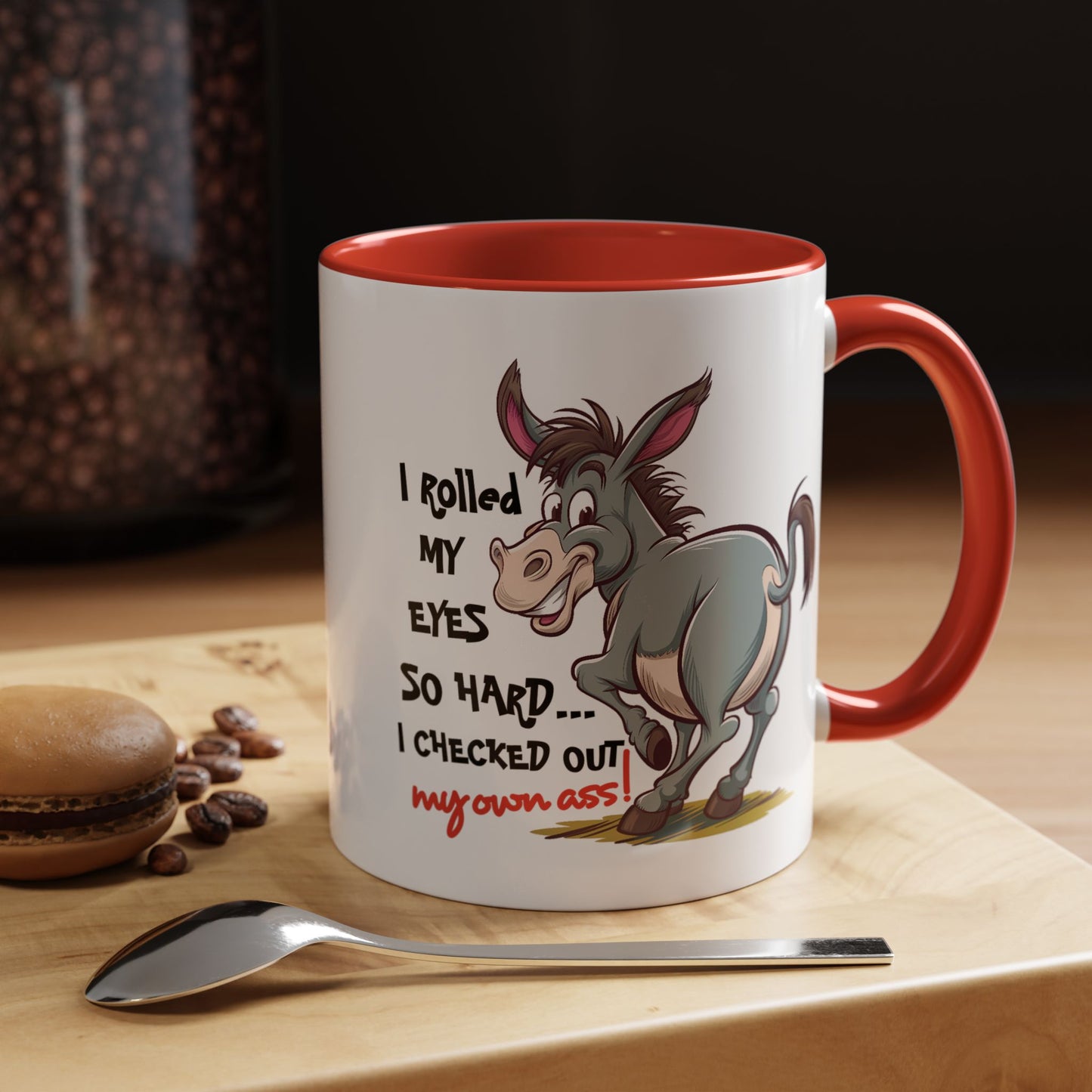 Adult Mug - I Rolled My Eyes So Hard