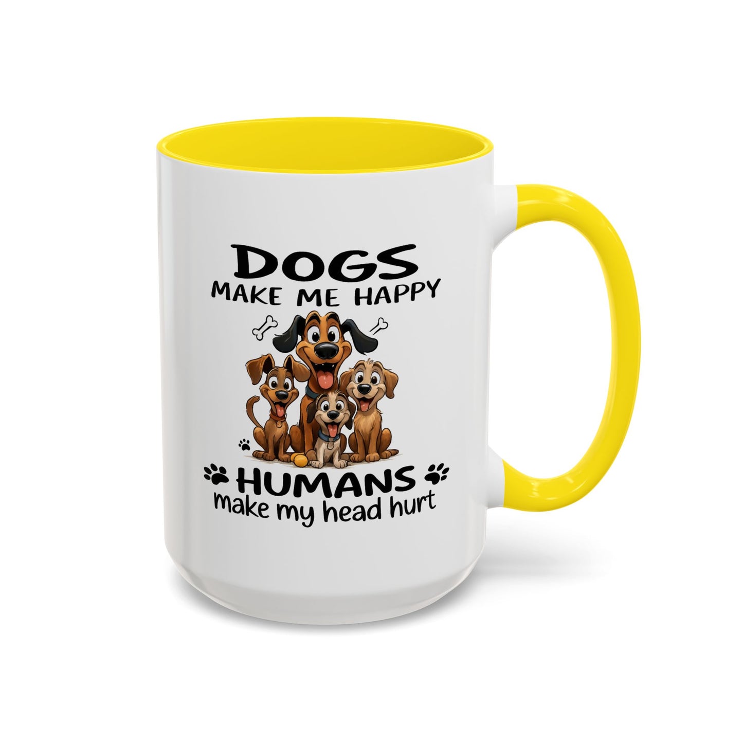 Animal Mug - Dogs Make Me Happy