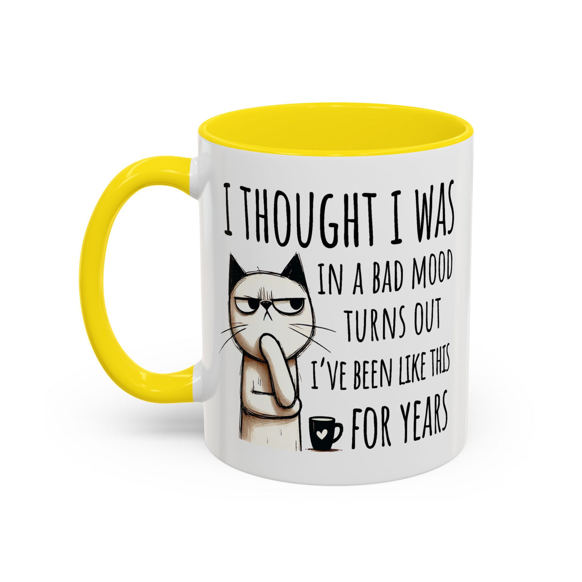 Adult Mug - I Thought I Was In A Bad Mood