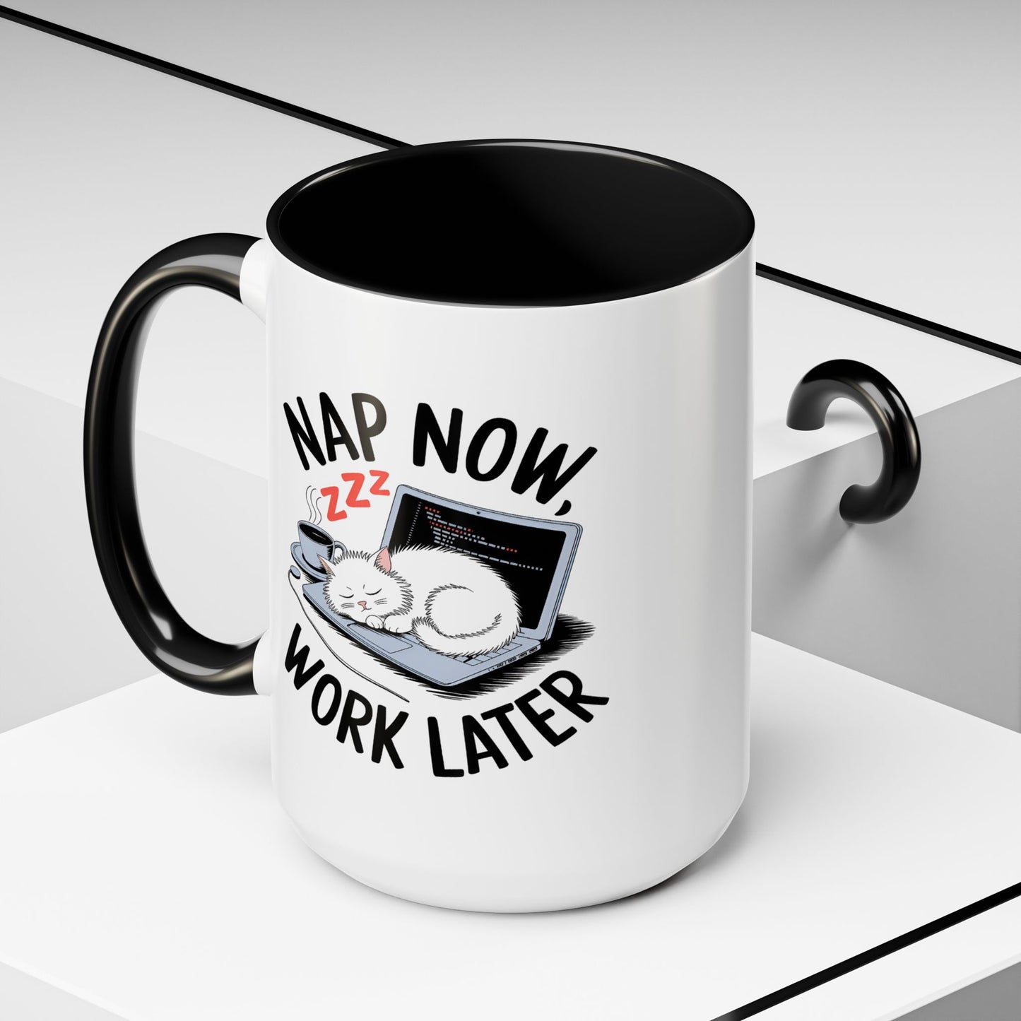 Animal Mug - Nap Now Work Later