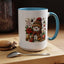 Christmas Mug - Snowman with Christmas Decorations