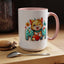 Mother's Day Mug - Mom Cat Red Heart