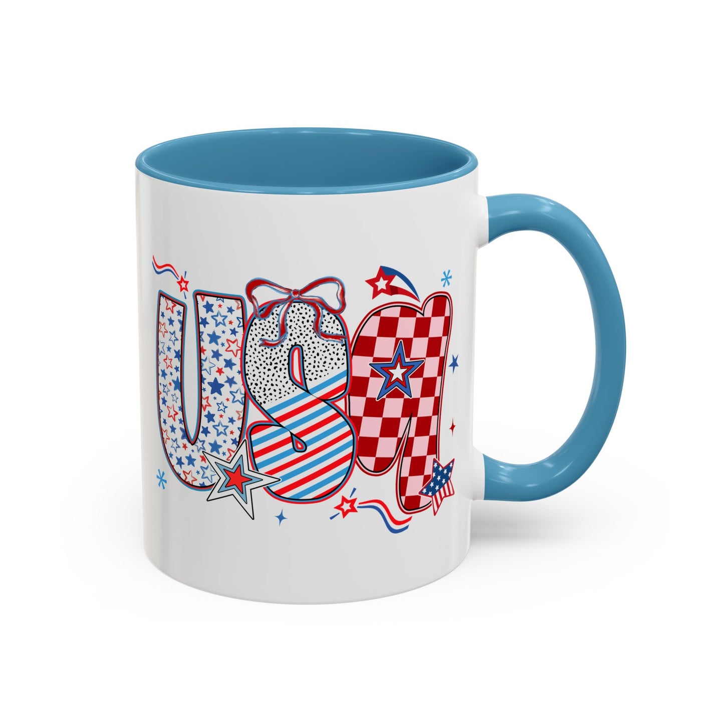 4th of July Mug - USA Coquette