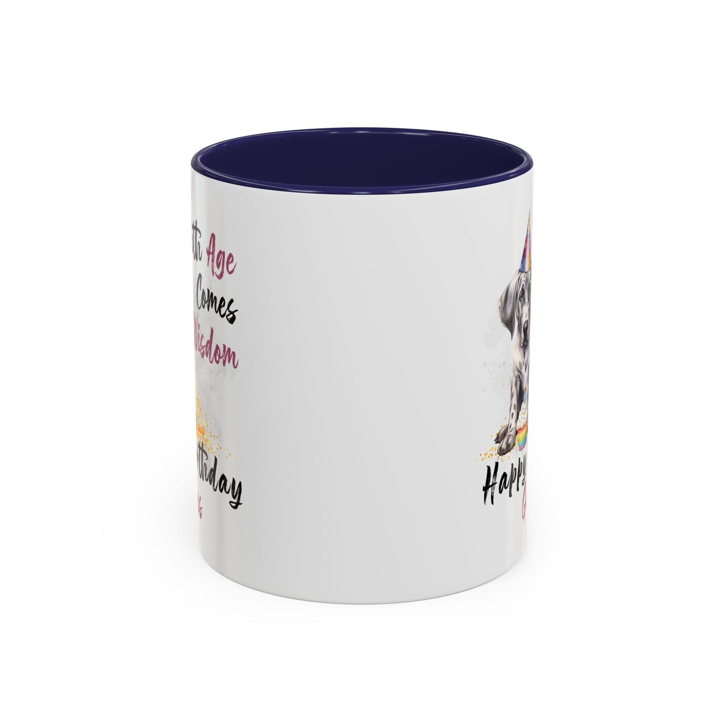 Birthday Mug - With Age Comes Wisdom