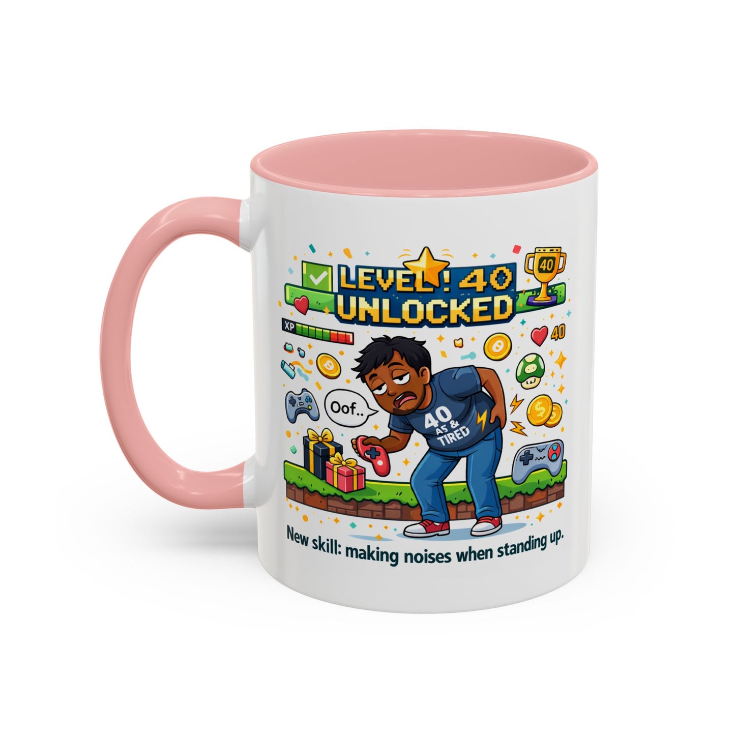 Birthday Mug - Level 40 Unlocked