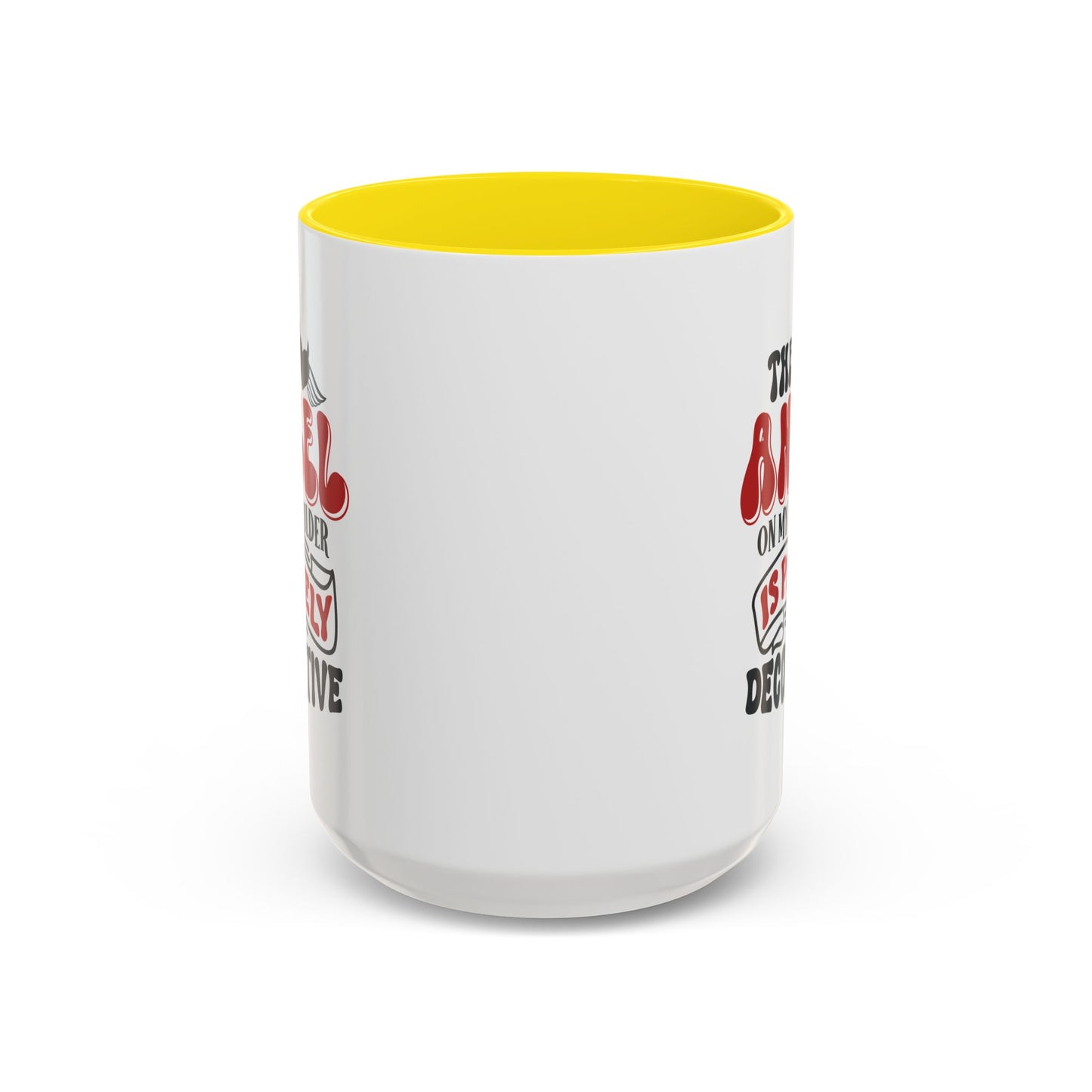 Humor Mug - The Angel on my Shoulder